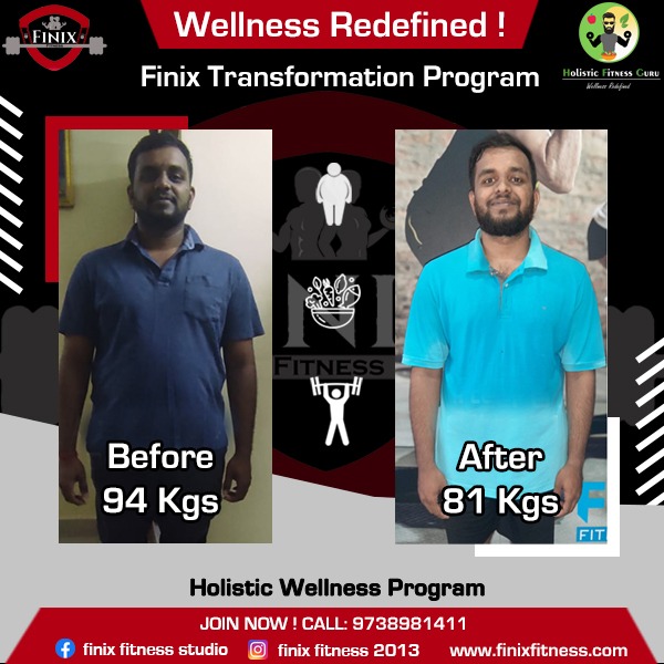 Finix Fitness Gym Transformation
